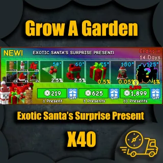 Grow a garden - Exotic Santa’s Surprise Present