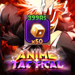 anime tactical x50 talent dices (399R)