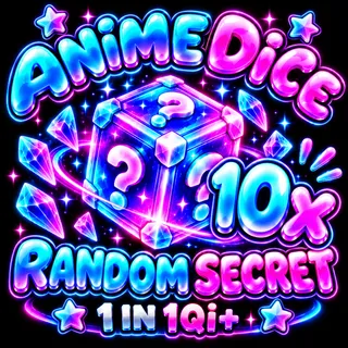 10x Random Unit (1 in 1Qi+) | Anime Dice 