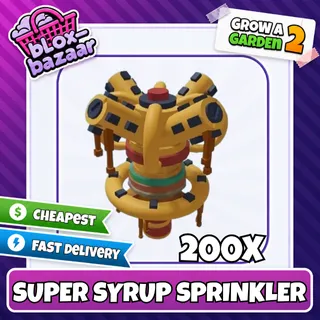 200x Super Syrup Sprinkler