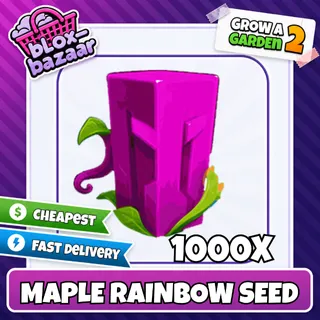 1000x Maple Rainbow Seed
