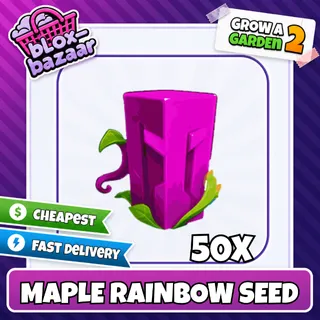 50x Maple Rainbow Seed