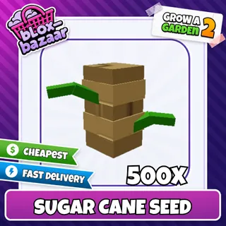 500x Sugar Cane Seed