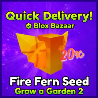 20x Fire Fern Seed