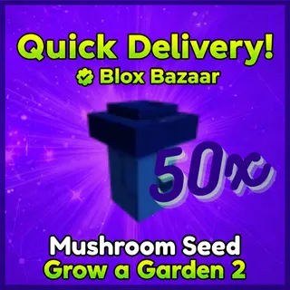50x Mushroom Seed