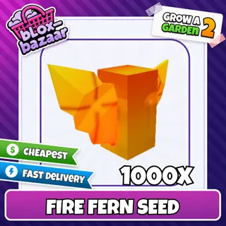 1000x Fire Fern Seed