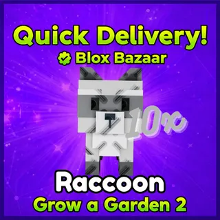 10x Raccoon