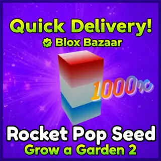 1000x Rocket Pop Seed