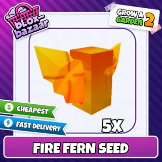 5x Fire Fern Seed