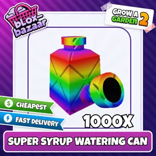 1000x Super Syrup Watering Can