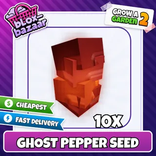 10x Ghost Pepper Seed