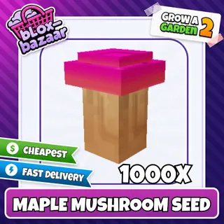 1000x Maple Mushroom Seed