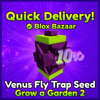10x Venus Fly Trap Seed