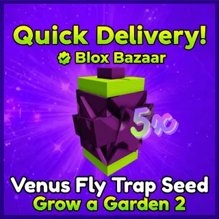 5x Venus Fly Trap Seed