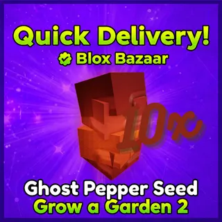 10x Ghost Pepper Seed