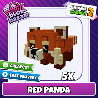 5x Red Panda