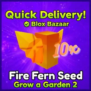 10x Fire Fern Seed