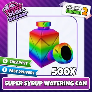 500x Super Syrup Watering Can