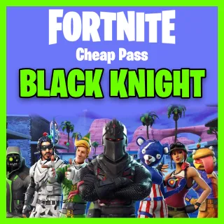 Fortnite Black Knight Skin - OG Fortnite Epic Games Rare Skin Pass - (Read Description)