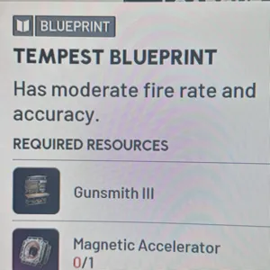 TEMPEST BLUEPRINT NOW