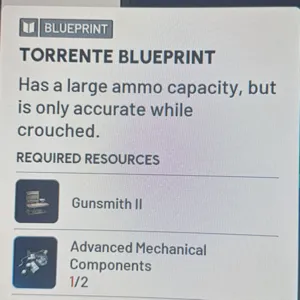TORRENTE BLUEPRINT NOW
