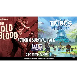 Wolfenstein: The Old Blood (MS Store) + Tribes of Midgard (Steam) | ⚡ INSTANT