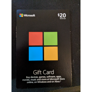 xbox gift card for microsoft store