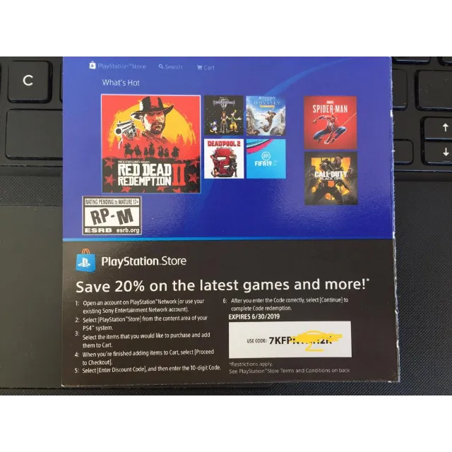 Ps Store Sony Discount Code Psn Psn Card Discount Code Sony - Main Image