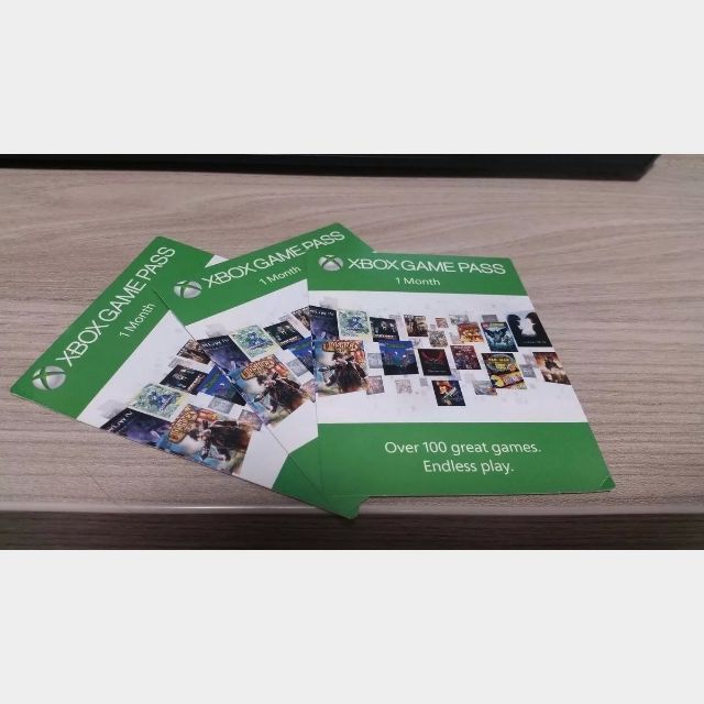 Xbox Game Pass 1 month Xbox Gift Card Gift Cards Gameflip