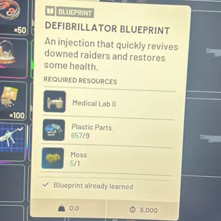 defib bp