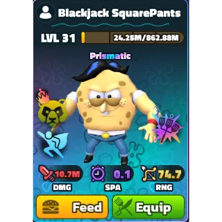 Blackjack SquarePants (NC)(HDS) - Spongebob Tower Defense