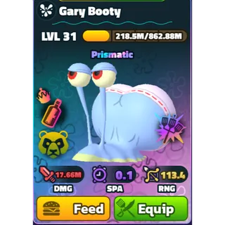 Gary Booty (NC)(HDS)- Spongebob Tower Defense