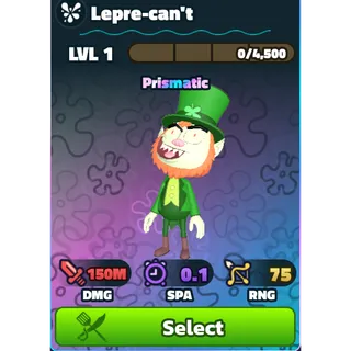 Lepre-can't (clean) - Spongebob Tower Defense