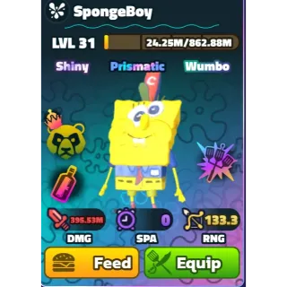 SpongeBoy (SW)(NC)(HDS) - Spongebob Tower Defense