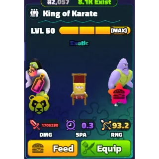 King of Karate (NC)(PP)(LV50) - Spongebob Tower Defense