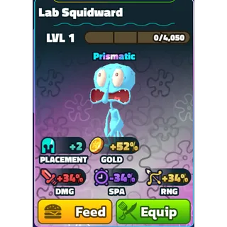 Lab Squidward (Clean) - Spongebob Tower Defense[Roblox]