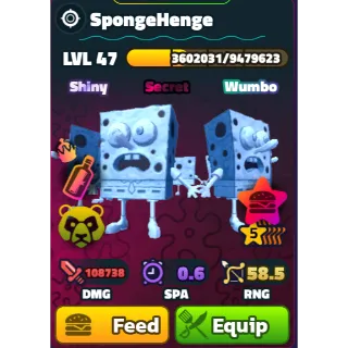 Spongehenge (5Star)(SW) (NC)(PP) - Spongebob Tower Defense