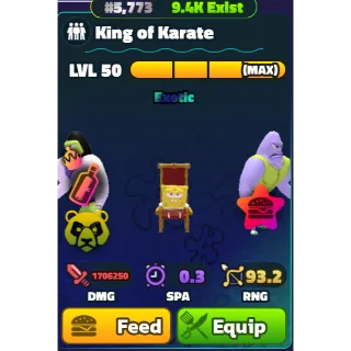 King of Karate (NC)(PP)(LV50) - Spongebob Tower Defense