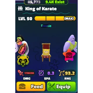 King of Karate (NC)(PP)(LV50) - Spongebob Tower Defense