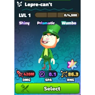 Lepre-can't (SW)(SS)(Clean) - Spongebob Tower Defense