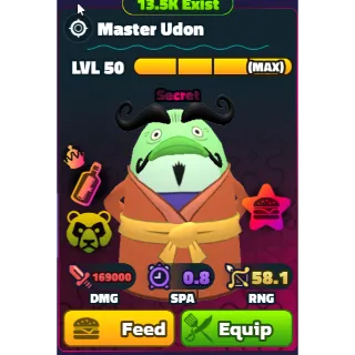 Master Udon (NC)(PP)(LV50) - Spongebob Tower Defense
