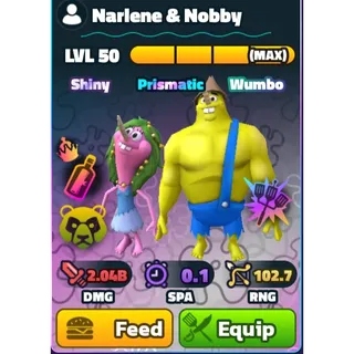 Narlene & Nobby (SW)(NC)(HDS)(#709) - Spongebob Tower Defense[Roblox]