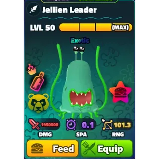 Jellien Leader (NC)(PP)(LV50) - Spongebob Tower Defense