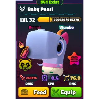 Baby Pearl (Wumbo)(NC)(PP) - Spongebob Tower Defense