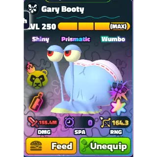 Gary Booty (SW)(SS)(NC)(HDS)(Max) - Spongebob Tower Defense