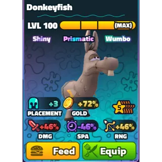 Donkeyfish (PET)(SW)(5Star)(LV100) - Spongebob Tower Defense[Roblox]