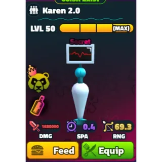 Karen 2.0 (NC)(PP)(LV50) - Spongebob Tower Defense