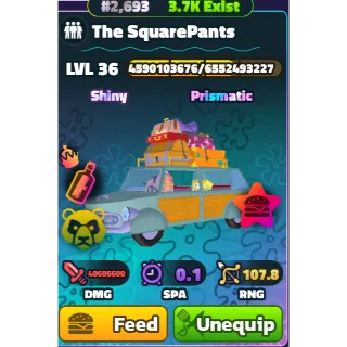 The SquarePants (Shiny)(NC)(PP) - Spongebob Tower Defense