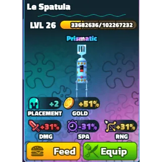 Le Spatula (PET) - Spongebob Tower Defense