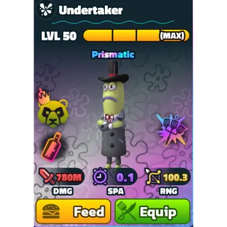 Undertaker (NC)(HDS)(LV50) - Spongebob Tower Defense